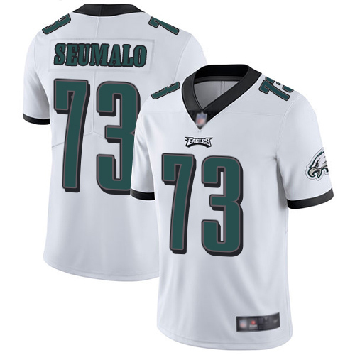 Men Philadelphia Eagles 73 Isaac Seumalo White Vapor Untouchable NFL Jersey Limited Player Football